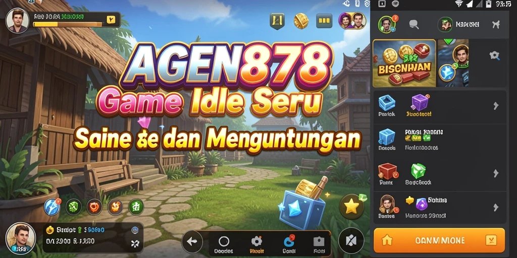 Tampilan gameplay AGEN878 yang mengasyikkan dan penuh warna.