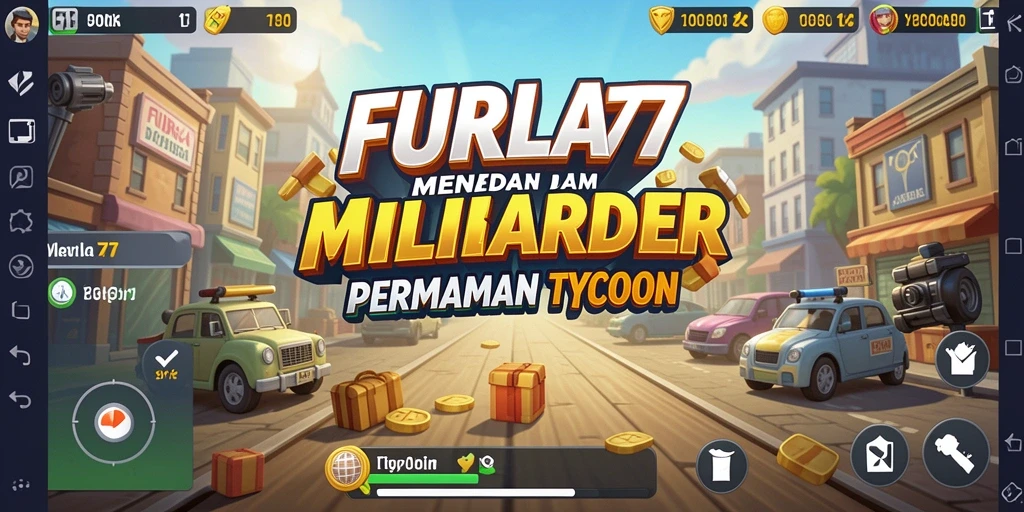 Gameplay FURLA77 yang menegangkan di dunia bisnis Tycoon.
