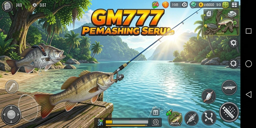 Tangkapan ikan yang memukau dalam GM777 dengan gameplay yang menawan.