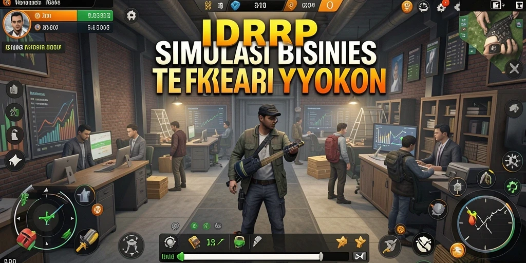 Screenshot gameplay Tycoon menampilkan strategi bisnis yang menarik.