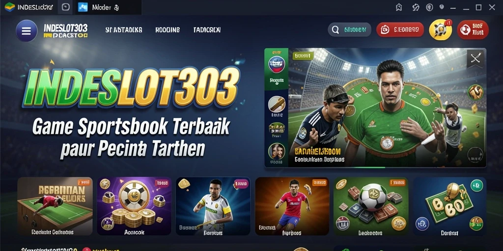 Tampilan gameplay taruhan olahraga di INDESLOT303 yang menarik.