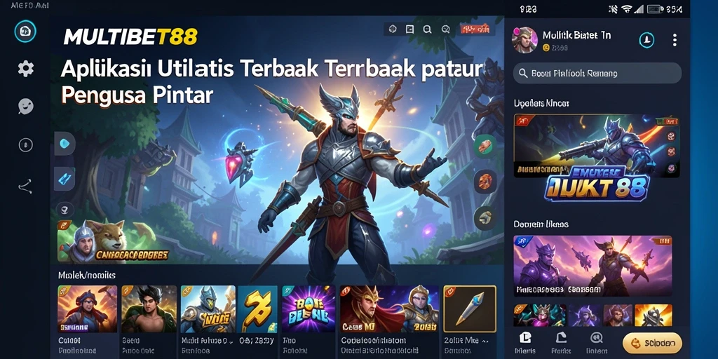 Tampilan antarmuka utama MULTIBET88 yang ramah pengguna.