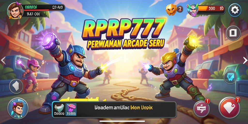Tampilan gameplay seru dari RPRP777 dengan berbagai level menarik.