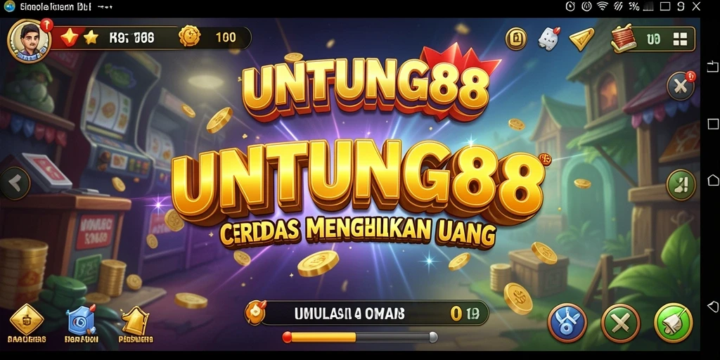 Screenshot menunjukkan gameplay UNTUNG88 dengan interaksi yang menarik.